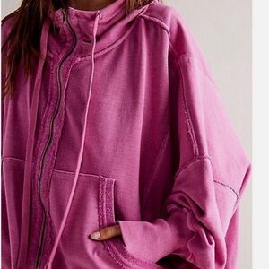 Free People Camden Zip-Up Sweater